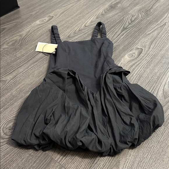 Chloris Mini Dress | CHARCOAL - Picture 5 of 5